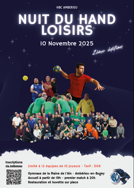 Nuit du hand loisirs