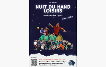 Nuit du hand loisirs