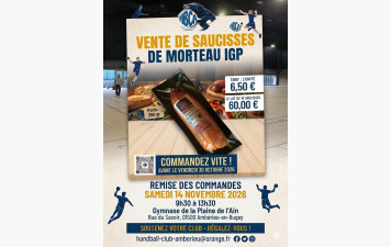 Vente saucisses de Morteau