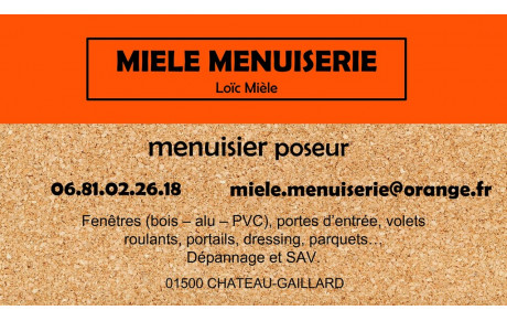 MIELE MENUISERIE